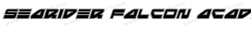 Searider Falcon Academy字体转换